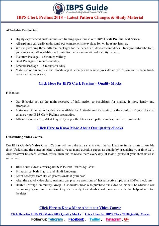 Ibps Po Preparation Ebook